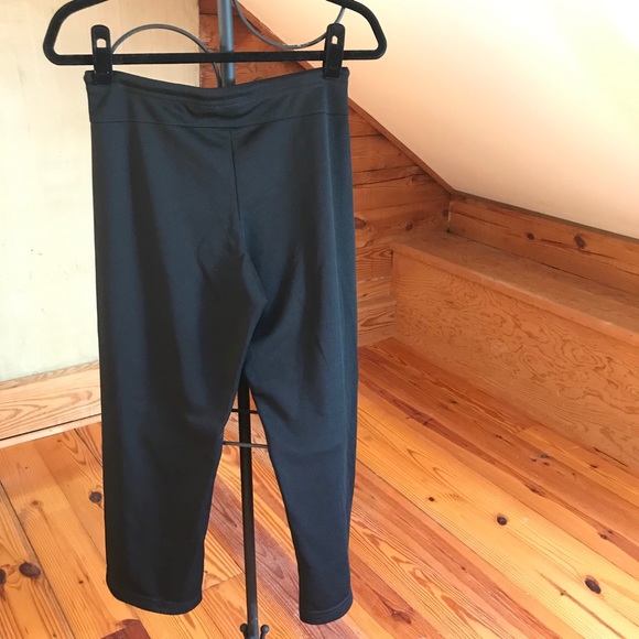 πΈ5/$30πΈ Black Drawstring Lounge Pants, EUC, M - Picture 3 of 10